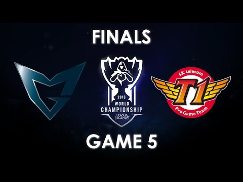 [Worlds 2016] Finals - SSG vs SKT Game 5 Highlights
