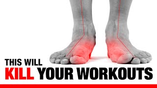 5 Ways Flat Feet “F” Up Your Workouts!! (EXERCISES TO FIX THEM!)