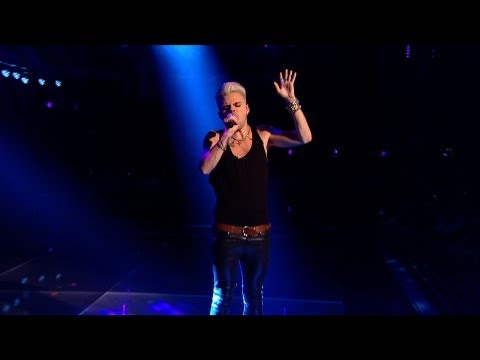 Vince Kidd performs 'Back To Black' - The Voice UK - Live Semi Final - BBC
