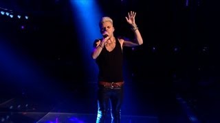 Vince Kidd performs &#39;Back To Black&#39; - The Voice UK - Live Semi Final - BBC One