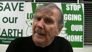 Peter Cundall talks about native forest fueled electricity