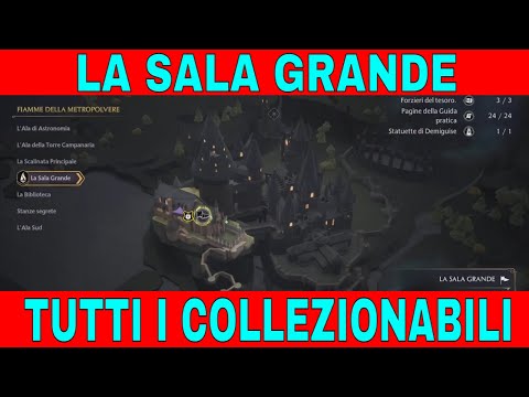 Hogwarts Legacy - La Sala Grande - Tutti i collezionabili