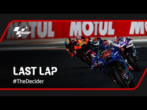 MotoGP第20戦バレンシア 決勝レースのラストラップ動画