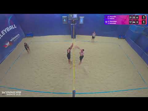 16:20 A.Pasazhin / S.Zalizko - A.Matvieiev / V.Antoniuk | Winners Beach Volleyball