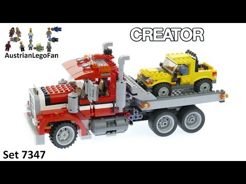 Vidéo LEGO Creator 7347 : Le camion dépanneur