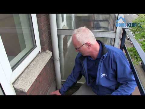 Inspectie van het balkon van appartement: hoe is de bouwkundige staat?