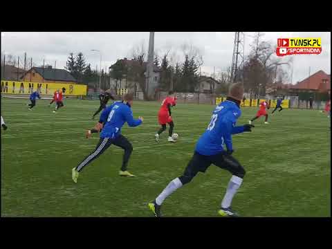 tv.nsk.pl [fragmenty] KS Łomianki - MLKS Żbik Nasielsk 2:1 2022-03-05 g. 10:00