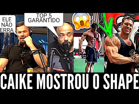 CAIKE PRO MOSTRA O SHAPE ATUAL E IMPRESSIONA CARIANI E BALESTRIN! TOP 3 É GARANTIDO?