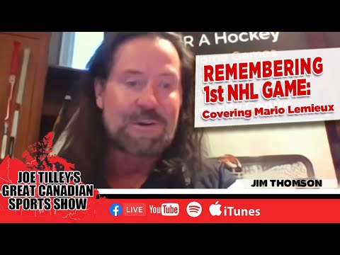 Remembering 1st #NHL Game: Covering Mario Lemieux