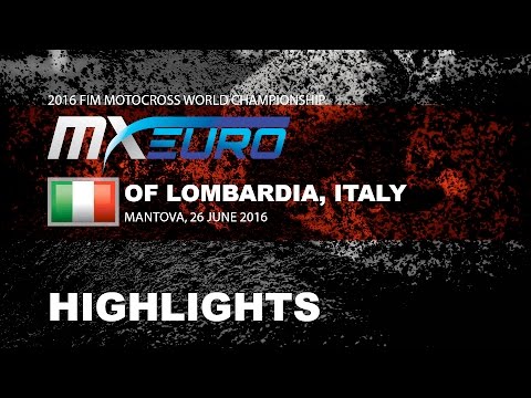 EMX250 Race 1 Highlights Round of Lombardia 2016