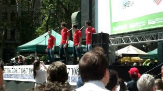 Broadway in Bryant Park 8/4/2011- Jersey Boys (Medley)