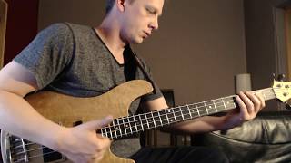 Video thumbnail for "Run for cover" Marcus Miller bass line slowed down  - Kosma Kalamarz  Ibanez ATK1300 Prestige by KosmaBass
