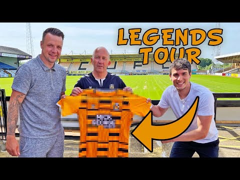 EXCLUSIVE Stadium tour with Cambridge Utd LEGEND!