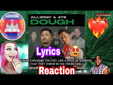ALL3RGY, 4T5 - លុយ (DOUGH) [OFFICIAL VISUALIZER] REACTION