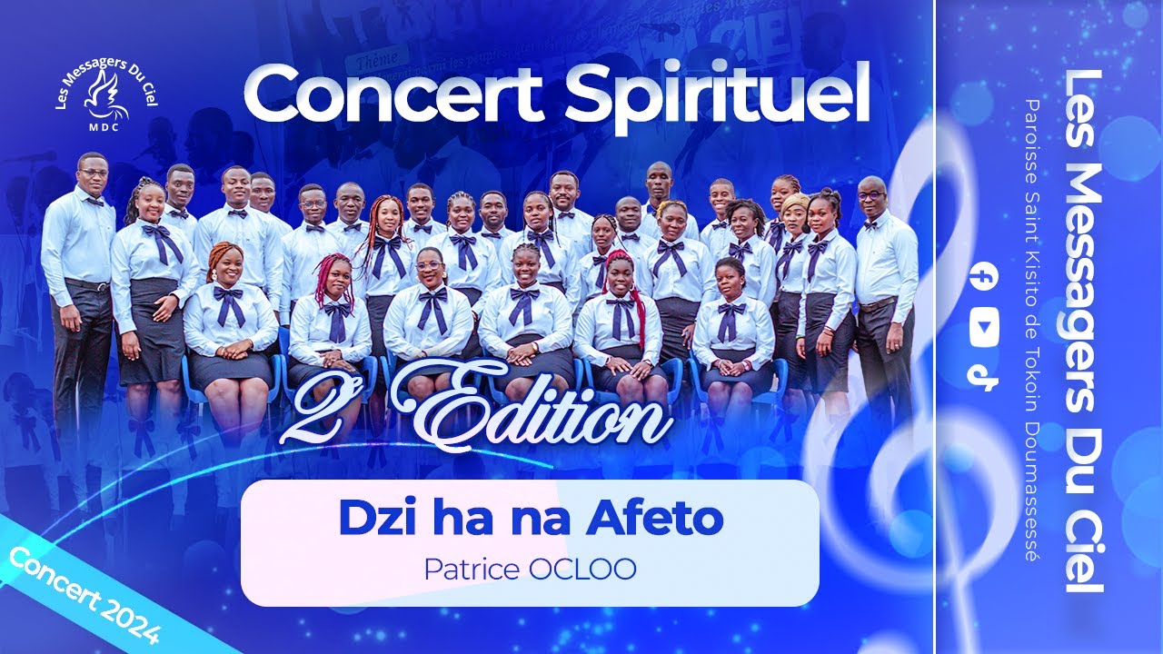 Messagers du Ciel – Concert Spirituel 2024 (Partie 1) | Dzi ha na Afeto – Patrice OCLOO