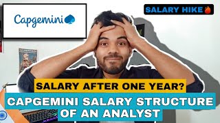 Capgemini salary structure for freshers 2022 | Analyst salary after one year