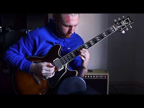 Giant Steps - John Coltrane || Josh Meader Jazz Guitar Improvisation at 300 bpm