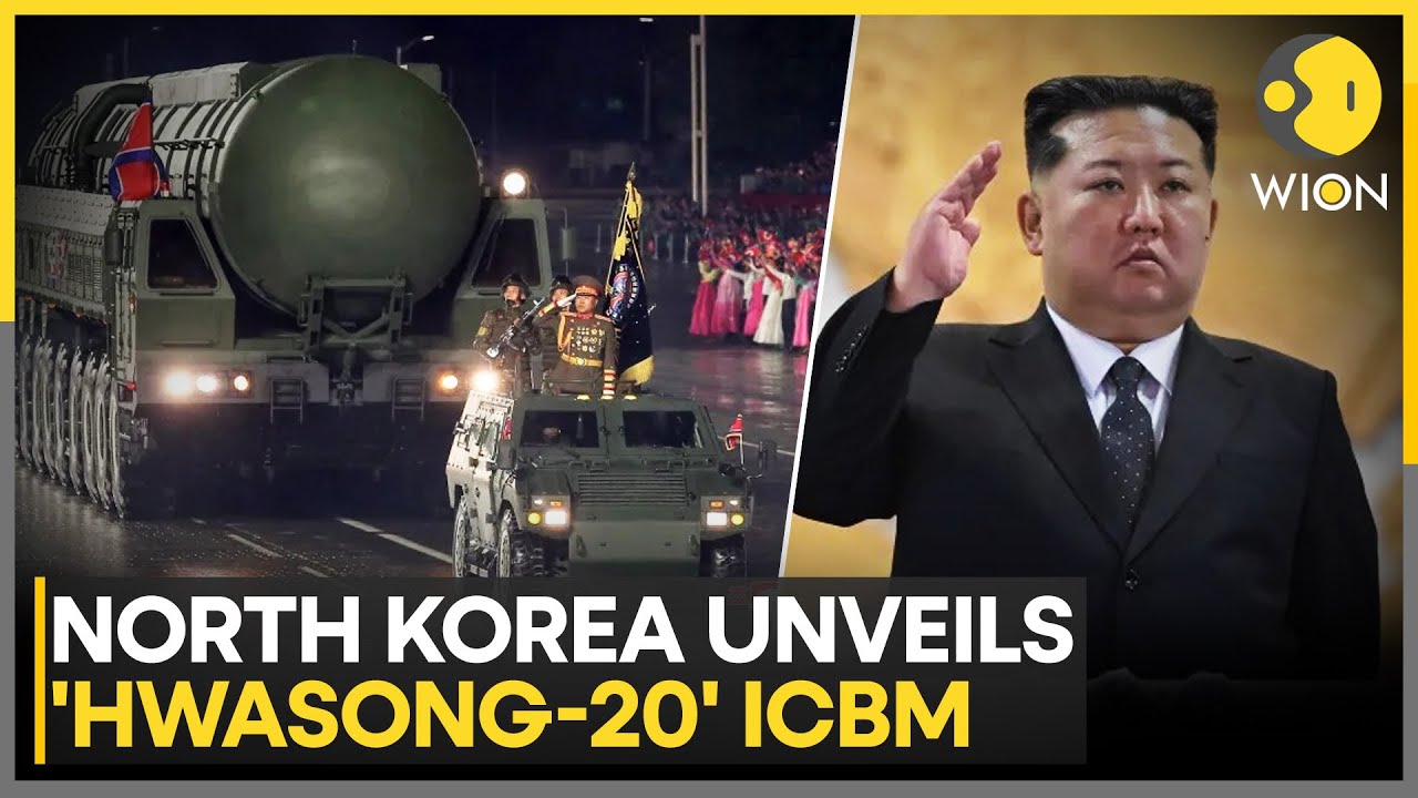 North Korea Unveils Hwasong-20, Its Most Powerful Intercontinental Ballistic Missile | WION