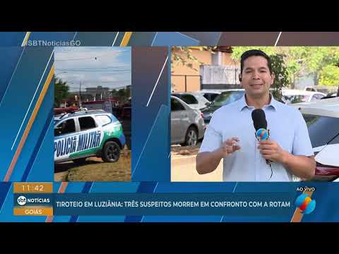Tiroteio em Luziânia três suspeitos morrem em confronto com a ROTAM