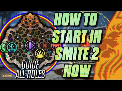 HOW TO START IN SMITE 2 NOW! GUIDE FOR ALL ROLES!