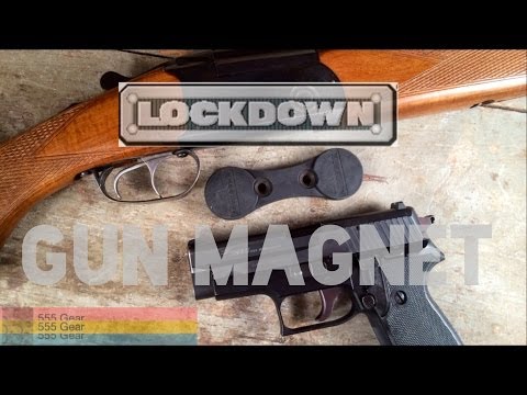 Review: Lockdown Gun Concealment Magnet - Hidden Accessible Home Defense - Pistol, Shotgun, AR-15