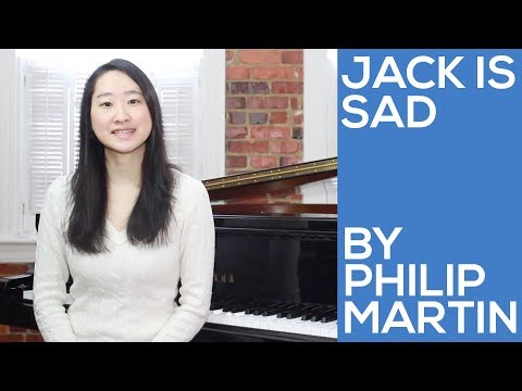 Jack Is Sad by Philip Martin | Classical Piano Lesson | Video
