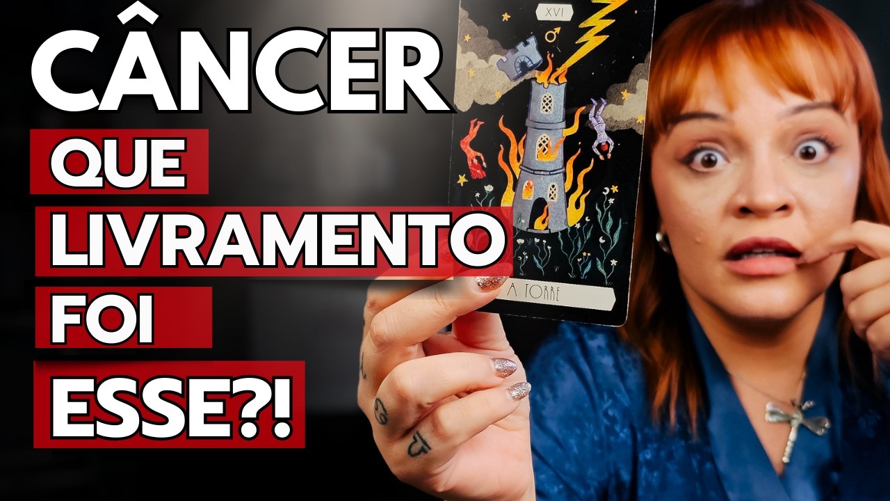 CÂNCER SUA VIDA EM 2025! EM POUCOS DIAS TODA TRAMA SERÁ REVELADA! ESSE LIVRAMENTO É PODEROSO