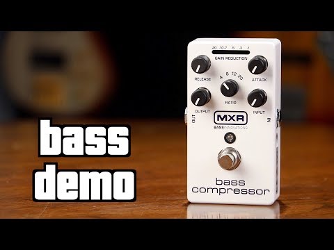MXR M87 Bass Compressor Effects Pedal - White image 7