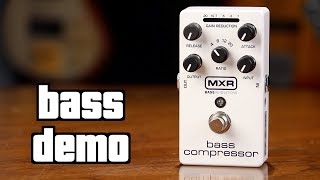 Video thumbnail for MXR Bass Compressor Demo by The Bass Channel