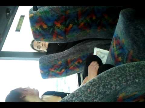Crazy Bogan Lady on the bus