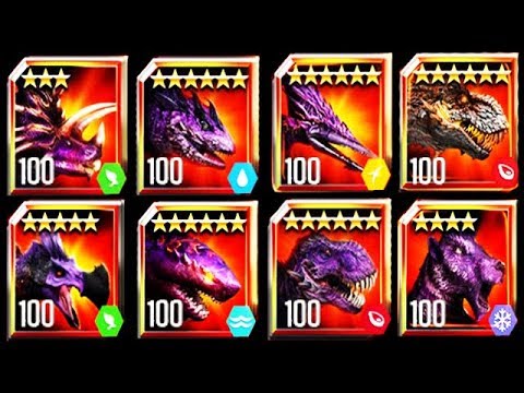 ALL JURASSIC WORLD BOSSES (OMEGA MAELSTROM VALKYRIE ALHPA SALAMANDER JUGGERNAUT DODO COLOSSUS)