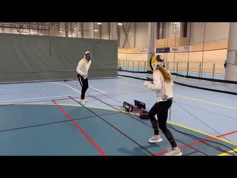 Finale NTGU mesterskap i fekting - med Asker Fekteklubb