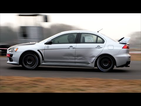 Łukasz Borowski, Mitsubishi Lancer Evo X - I SuperOES Tor Poznań 2026 - 24.01.2026