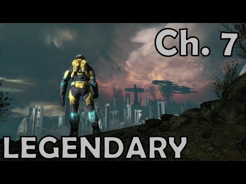 Halo: Reach | Mission 7 - Exodus | Legendary Solo Walkthrough Playthrough