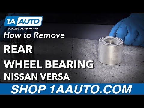 How to Replace Rear Wheel Bearing 12-19 Nissan Versa