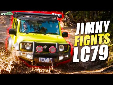 SUZUKI JIMNY VS LANDCRUISER 79 SERIES!!!