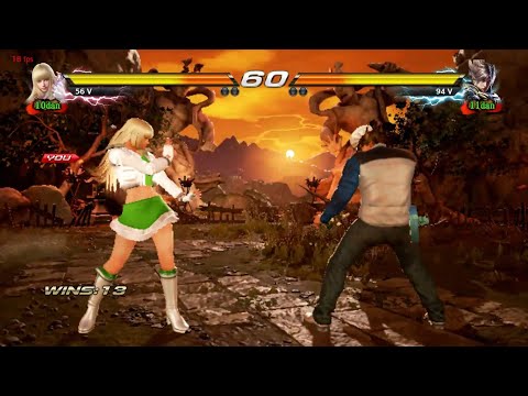 27 Lili Rochefort VS Lars - Tekken 7 ( Uchiha x24 ) Gameplay PC