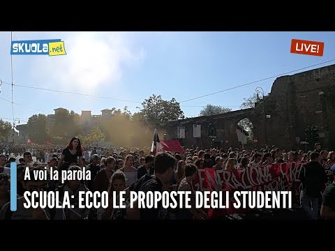Scuola e Università: le proposte degli studenti