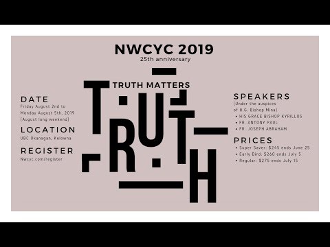 Lecture #1 (Fr. Anthony Paul) - NWCYC 2019