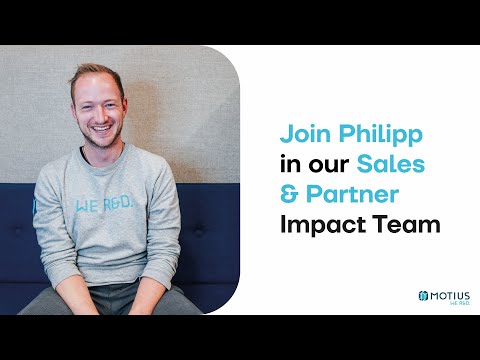 Join Philipp in Our Sales & Partner Impact Team! | Motius