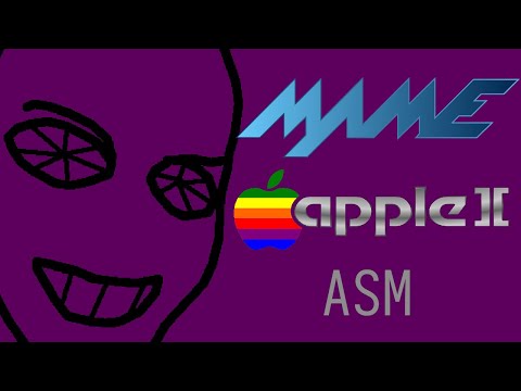 Emulated Apple II Newbie Assembly Fun