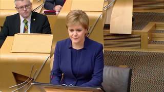 First Minister's Questions - Scottish Parliament: 7 June 2017