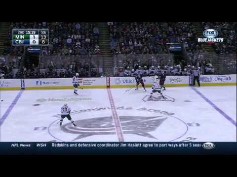 Game #549 Minnesota Wild @ Columbus Blue Jackets 1-3 Highlights (31.12.2014)