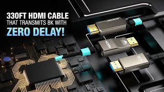 The Most Insane HDMI Cable I’ve Ever Tested! ⚡️8K, 330FT, ARMOR! 💪