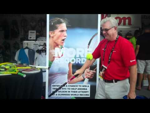 Wilson Tennis World Record Attempt Contest - Don #0323