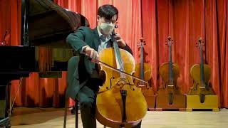 Paul Crowley cello, New York 2020