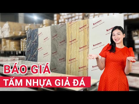 Giá tấm nhựa giả đá bao nhiêu 1m2?