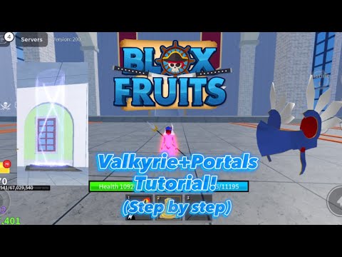 How To Get Teleport And Valkyrie Helm In Blox Fruits!