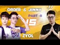 Zyol Insane 1v2 Order and Jimmy to save his Team from Order rampage , PMGC Final scrims