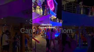 Silent parties on cruise ships are actually genius #carnival #cruise #viral
